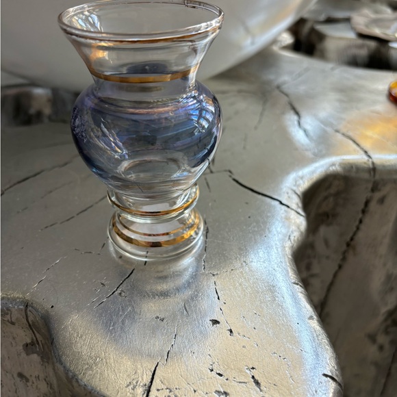 Vintage 4 inch decor Chachki for your mid-century modern home 24 karat gold - Picture 14 of 14